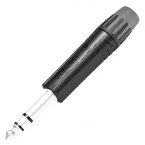 Seetronic MP3X-B Ficha Plug Stereo Metálico Tipo Neutrik