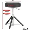 Banqueta Pearl Asiento Redondo Roadster D-1500RGL