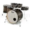 Bateria Pearl Decade Maple 6 Cuerpos Black Satin Amburst