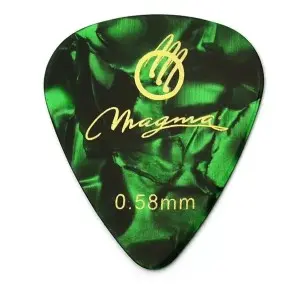 Pua Magma Celluloid Green 0,46mm Pick
