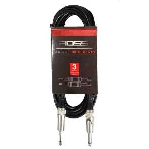 Cable Para Instrumentos Ross Cm-pp-3m Plug-plug 3 Mts