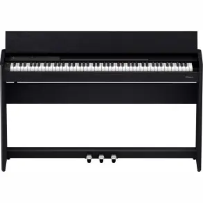 Piano Digital Con Mueble Roland F701 Con Usb Y Bluetooth 88 Teclas Color Negro