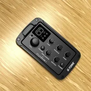 Ecualizador Activo De 3 Bandas Con Afinador Cherub Gb1