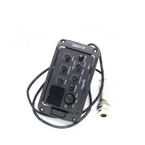 Ecualizador Activo De 3 Bandas Con Afinador Cherub Gb1