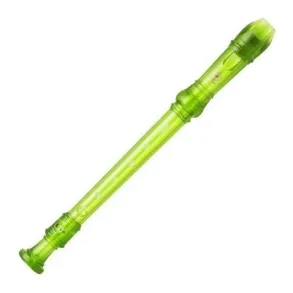 Flauta Dulce Soprano Yamaha YRS20B G Barroca Verde