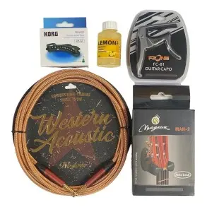 Caja Regalo Guitarrista Musico Accesorios Guitarra Acustica