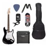 Pack Guitarra Electrica Stratocaster + Amplificador Laney 12