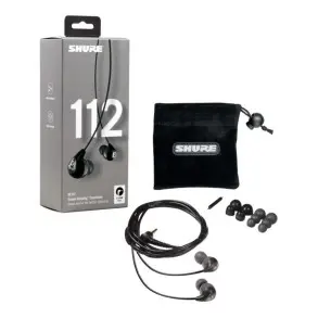 Sistema Monitoreo Intraural UHF In Ear + Auricular Shure SE112