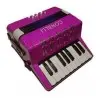 Acordeon Niños Piano 17 Teclas 8 Bajos Corelli Verdulera WHC104 PP