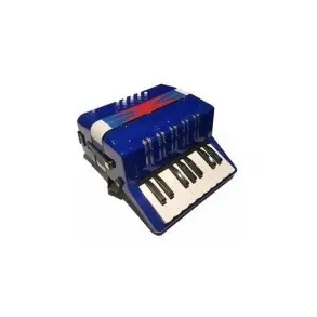 Acordeon Niños Piano 17 Teclas 8 Bajos Corelli Verdulera WHC104 BL