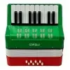 Acordeon Niños Piano 17 Teclas 8 Bajos Corelli Verdulera WHC104 GR