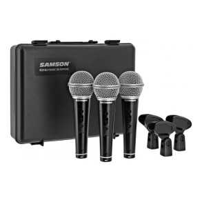 Microfono Samson R21s Con Switch Pack X3 + Pipetas + Estuche