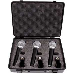 Microfono Samson R21s Con Switch Pack X3 + Pipetas + Estuche