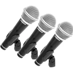 Microfono Samson R21s Con Switch Pack X3 + Pipetas + Estuche