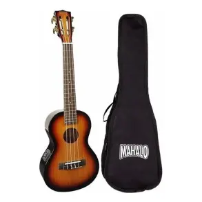 Ukelele Concierto Mahalo Electro Acustico Con Funda MH2VT3ts