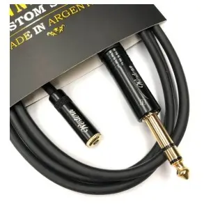 Western Cable Extensor Auricular 6 Mts Trs 1/4 hembra 3.5mm