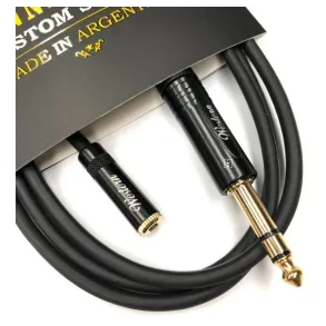 Western Cable Extensor Auricular 3 Metros Trs 1/4 A Hembra