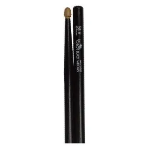 Baquetas Palillos Los Cabos 5b Punta Madera Black Negro