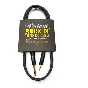 Cable Western Mini Plug Stereo A Plug 1/4 Balanceado - 3mts