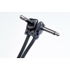 Cable Interpedal Silent Western Flat Face - Angulado - 25cm