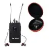 Sistema De Monitoreo Inalámbrico In Ear Ross Con 4 Bodypack y Auriculares