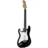 Pack Guitarra Electrica Zurda + Amplificador + Accesorios le365-pack-b