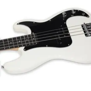 Bajo Eléctrico Leonard Precision 4 Cuerdas Blanco + Accesorios