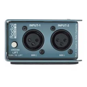 Radial Twin&nbsp;iso - Caja De Aislación 600 Ohms Xlr Aisladora