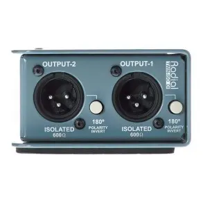 Radial Twin&nbsp;iso - Caja De Aislación 600 Ohms Xlr Aisladora