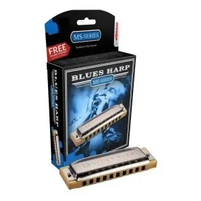 Hohner Blues Harp - Armonica (ms) Diatonica 20v Varios Tonos M533126