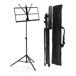 Atril Para Partituras Metalico Profesional Plegable C/ Funda