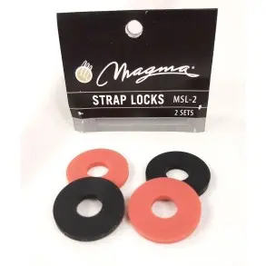 Straplock Traba Correa De Goma 2 Pares Magma Msl2