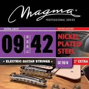 Encordado Guitarra Electrica T/extra Suave 0.9 Magma Ge110n
