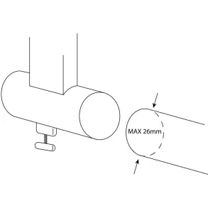 Extension Stagg Kxs-ae Para Pie Soporte De Teclado