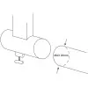 Extension Stagg Kxs-ae Para Pie Soporte De Teclado