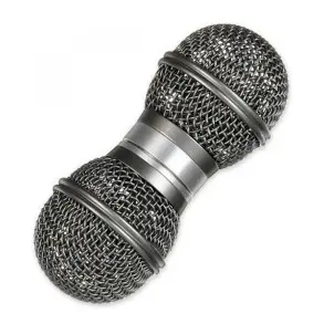 Shaker Silver Plastic Balls Gon Bops Mic Pshm1