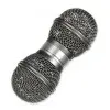 Shaker Silver Plastic Balls Gon Bops Mic Pshm1