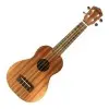 Ukelele Soprano Con Microfono Eq Y Funda Natural Leonard