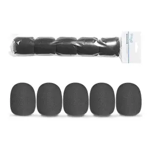 Pack X 5 Antipop Stagg Rompeviento Capuchon Para Microfono