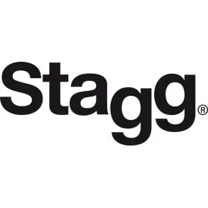 Correa Stagg Sn5blk Negra Para Guitarra / Bajo