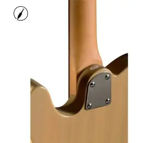 Guitarra Electrica Stagg Set Cat Yw Tipo Telecast Vintage