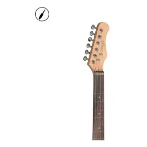 Guitarra Electrica Stagg Set Cat Yw Tipo Telecast Vintage