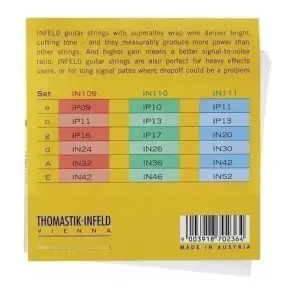 Encordado Guitarra Electrica 010 Thomastik Infeld Slinky Exl