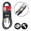 Cable Xlr (cannon) Plug Profesional - 6 Metros Stagg Smc6xp