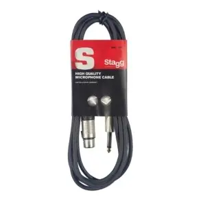 Cable Xlr (cannon) Plug Profesional - 6 Metros Stagg Smc6xp