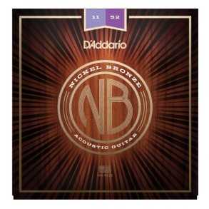 Encordado Para Acústica .011 Daddario Nickel Bronze Nb1152