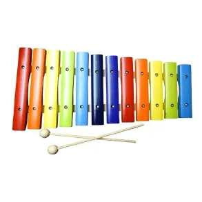 Xilofón Infantil Multicolor 12 Notas Diatonico