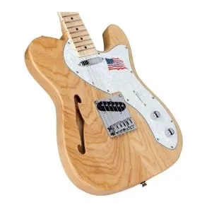 Guitarra Eléctrica Telecaster Sx Stl/h/na Semi Hollow Ash