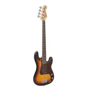 Bajo Eléctrico SX Precision Basswood 4 Cuerdas Sunburst 3 Tonos + Funda