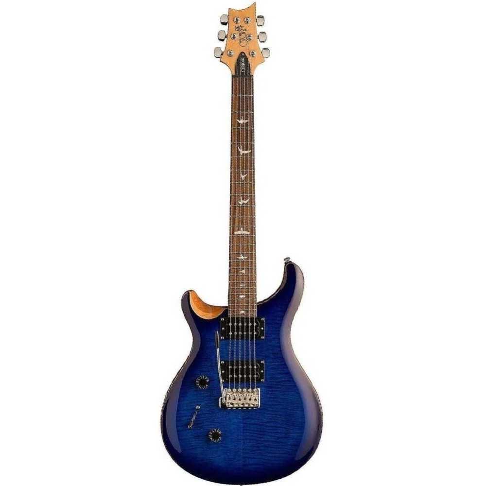 Guitarra Eléctrica Prs Se Custom 24 Cu4ldc Zurda Faded Blue